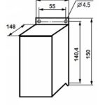 FC51 преобразователь частоты 220В, 0.18кВт