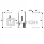 Частотный преобразователь VFD500, 380 В, 160 кВт