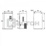 Частотный преобразователь VFD500, 380 В, 200 кВт