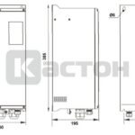Частотный преобразователь VFD510, 380 В, 5,5 кВт