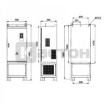 Частотный преобразователь VFD500, 380 В, 280 кВт