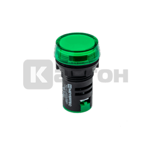 Сигнальная лампа, зеленый, 220V AC/DC IP65