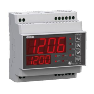 2ТРМ1 обновленный погодозависимый двухканальный регулятор с RS485. DIN-реечный