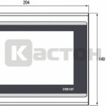 СПК107 сенсорный панельный контроллер 7" с Ethernet