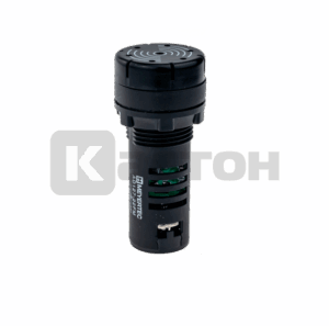 Зуммер, 80дБ, черный, 24V AC/DC, IP40, пластик