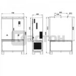 Частотный преобразователь VFD500, 380 В, 355 кВт