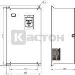 Частотный преобразователь SW200, 380 В, 45 кВт