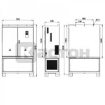 Частотный преобразователь VFD500, 380 В, 450 кВт