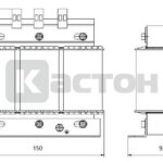 Моторный дроссель трехфазный OCL, 380В, 20А