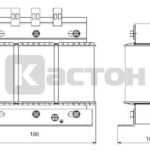 Моторный дроссель трехфазный OCL, 380В, 50А