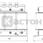 Сетевой дроссель трехфазный ACL, 380В, 40А