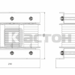 Сетевой дроссель трехфазный ACL, 380В, 80А