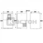 Частотный преобразователь VFD500, 380 В, 75 кВт