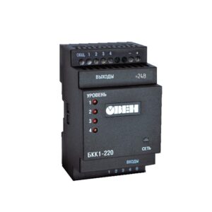 БКК1 4-уровневый сигнализатор жидкости на DIN рейку. На = 24В