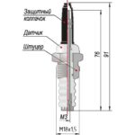 ДС универсальный кондуктометрический датчик уровня М18×1,5