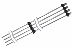 ДУ модель 4 кондуктометрический датчик уровня длиной L=1.95 м для открытых резервуаров