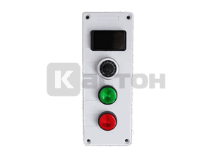 Кнопочный пульт дистанционного управления частотным преобразователем