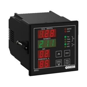 МПР51 регулятор температуры и влажности, программируемый по времени. Щитовой