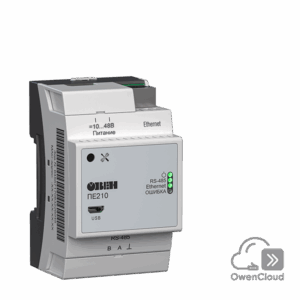 ПЕ210 сетевой шлюз для доступа к сервису OwenCloud. Ethernet