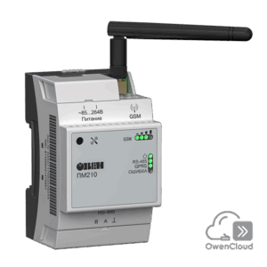 ПМ210 сетевой шлюз для доступа к сервису OwenCloud. GPRS