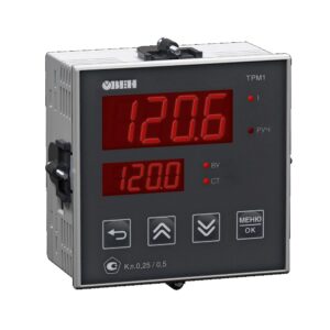 ТРМ1 обновленный одноканальный измеритель-регулятор. Щитовой