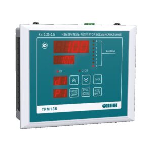 ТРМ138 восьмиканальный регулятор с RS-485. Щитовой