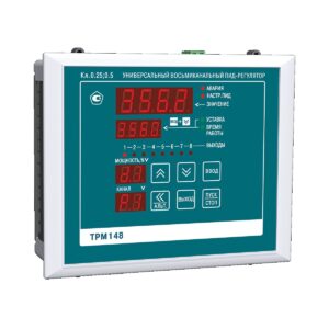 ТРМ148 восьмиканальный ПИД-регулятор с RS-485. Щитовой
