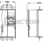 Устройство плавного пуска VKS8000, 380 В, 55 кВт