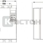 Устройство плавного пуска VKS8000, 380 В, 90 кВт