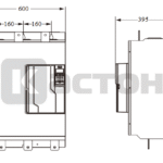 Устройство плавного пуска VKS8000, 380 В, 630 кВт