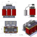 Синус-фильтр трехфазный SF, 380В, 13А