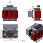 Синус-фильтр трехфазный SF, 380В, 8А