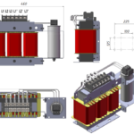 Синус-фильтр трехфазный SF, 380В, 63А