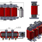 Синус-фильтр трехфазный SF, 380В, 116А