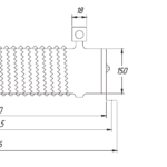 Тормозной резистор RXG20, 10000 Ватт, 20 Ом