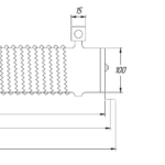 Тормозной резистор RXG20, 4000 Ватт, 20 Ом